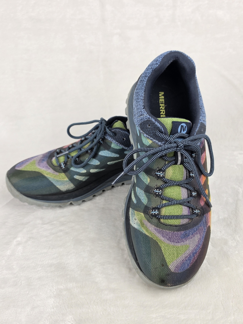 Merrell Antora 2 Womens 10 Rainbow Trail Running Shoes J135430 Multicolor